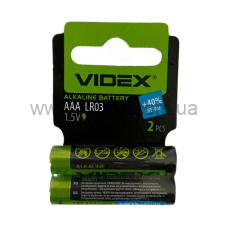батарейка VIDEX - (2шт планшет )R3 Alcaline
