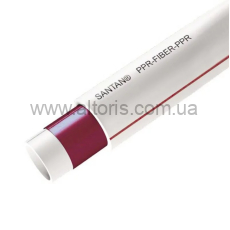 труба L=4м, PP-R-STR - d=25мм/3,5 Fiber