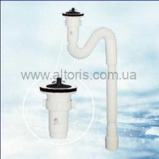 сифон для умыв. SP - 40*50 L=1200 "Гофросифон"Г0105