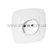 розетка  HOROZ - встроенная 16А 250V белая ELA