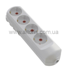 колодка Neomax - 4 гн. с зазем NX501400