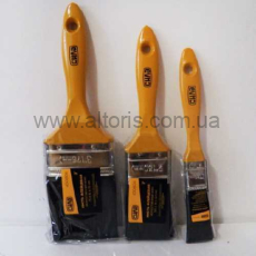 кисть плоская СИЛА - 3" (черный искуст.ворс)