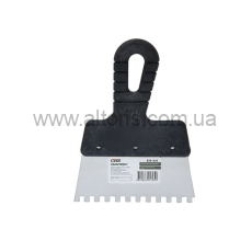 Шпатель металлический Grad - зубчатый 200мм 6×6мм