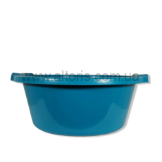 миска пластмассовая Полимерагро - 19л п/э Бирюза