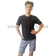 шорты мужские трикотаж  - 48-50 рябчик