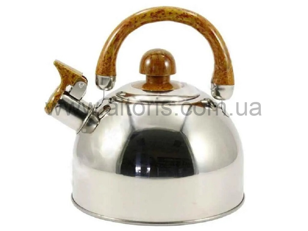 чайник нержав. Zauberg - 2,0л. со свистком  ZB001/2