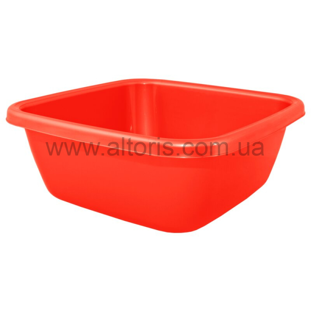 таз пластмассовый  Алеана  - 6 л квадрат