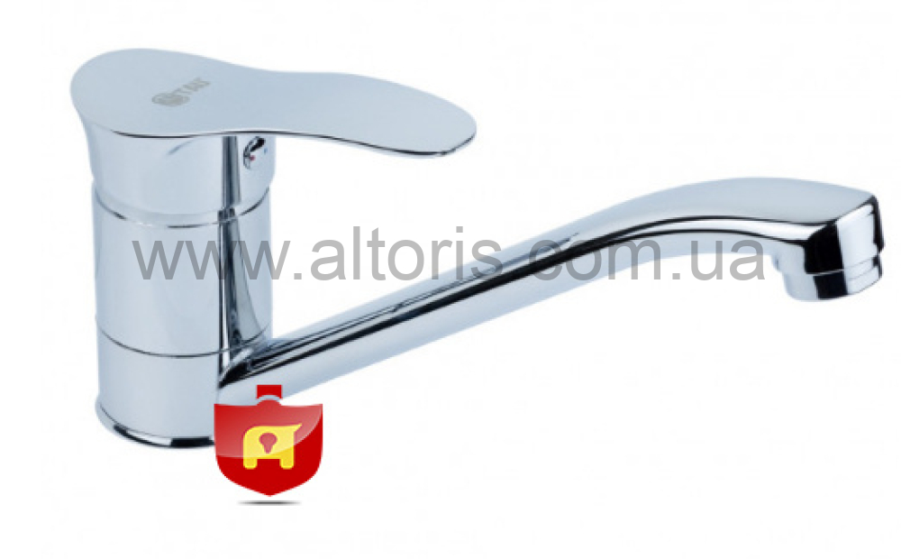 смесит.для кухни Tau - прямой 250мм на гайке SE Ø40 арт.SE-1B245C