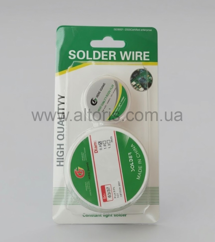 припой PRC - на котушке + канифоль 40г арт. SM-318