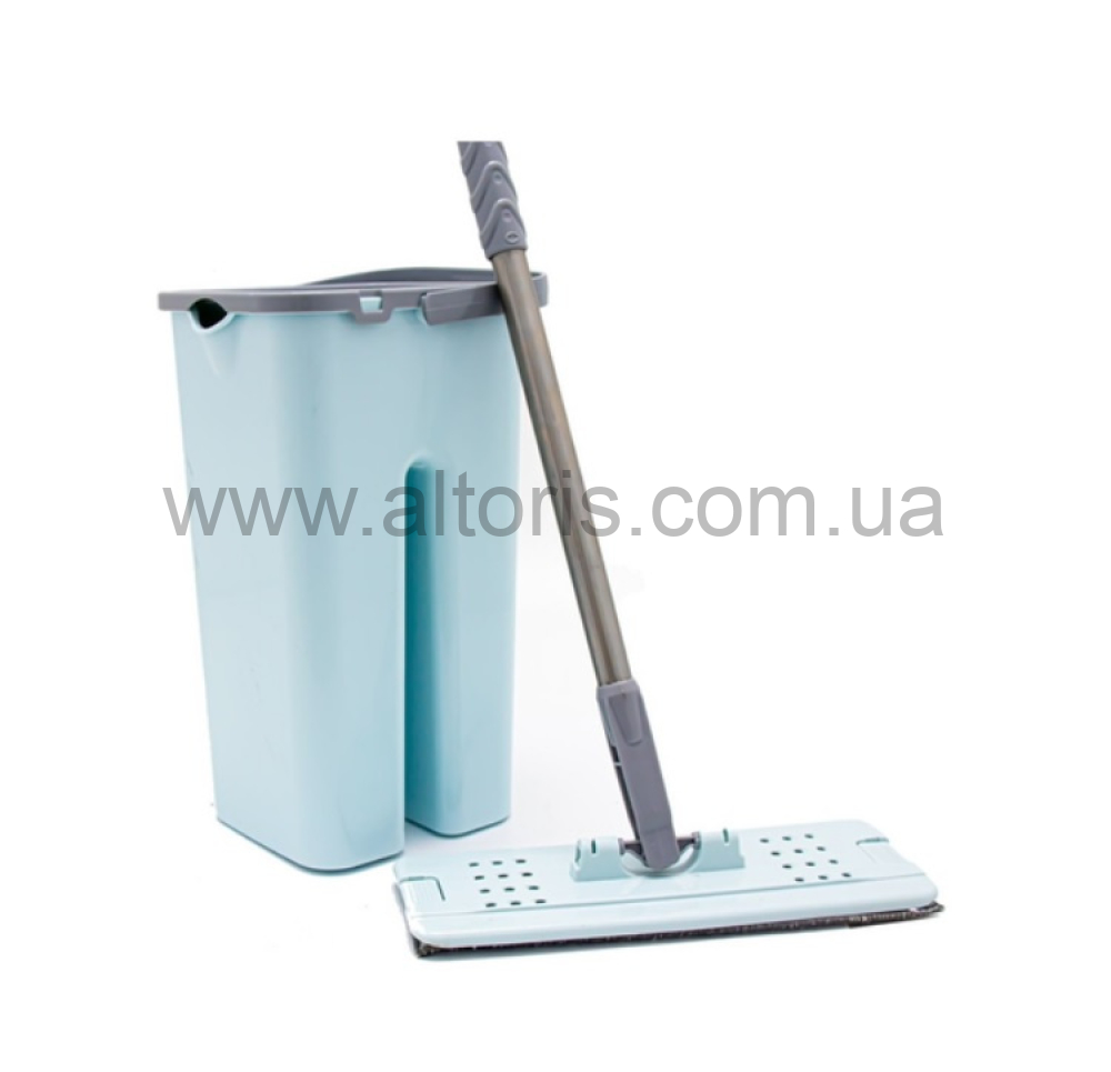 ведро с автоматическим отжимом Zambak - 8л "Elegant"+ швабра 305