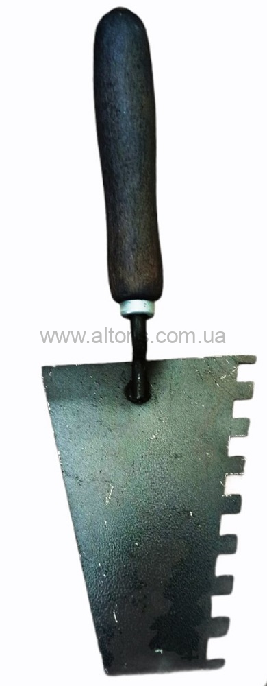 кельма DV - зуб 10х10 (60мм х 120мм х 160мм)