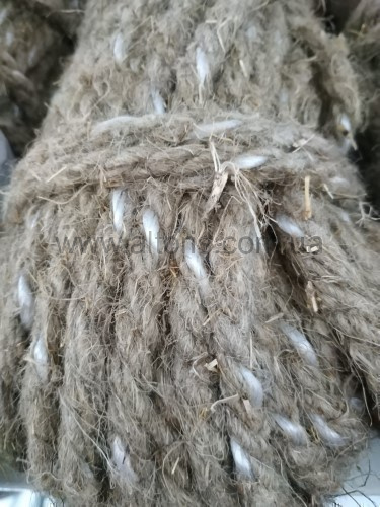 веревка пеньковая в шт - 14мм с пропиленом, 50м