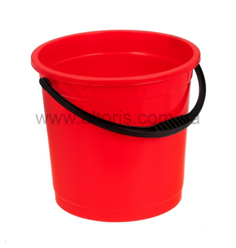 ведро пластмассовое R-Plastic - 15 л красное