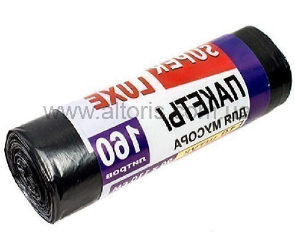 пакеты для мусора TM Super Luxe - 160л/10шт