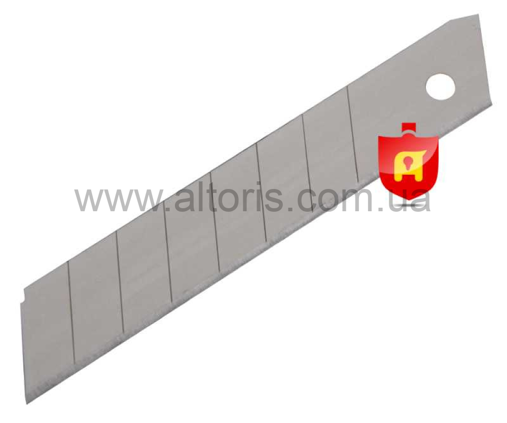 лезвие для ножа Kubis - 18*100*0.4 мм, C60, 7 сегментов, 10 шт