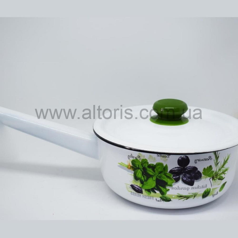 ковш эмаль НМ 1,5л/2 21082/2 - Зелень фреш