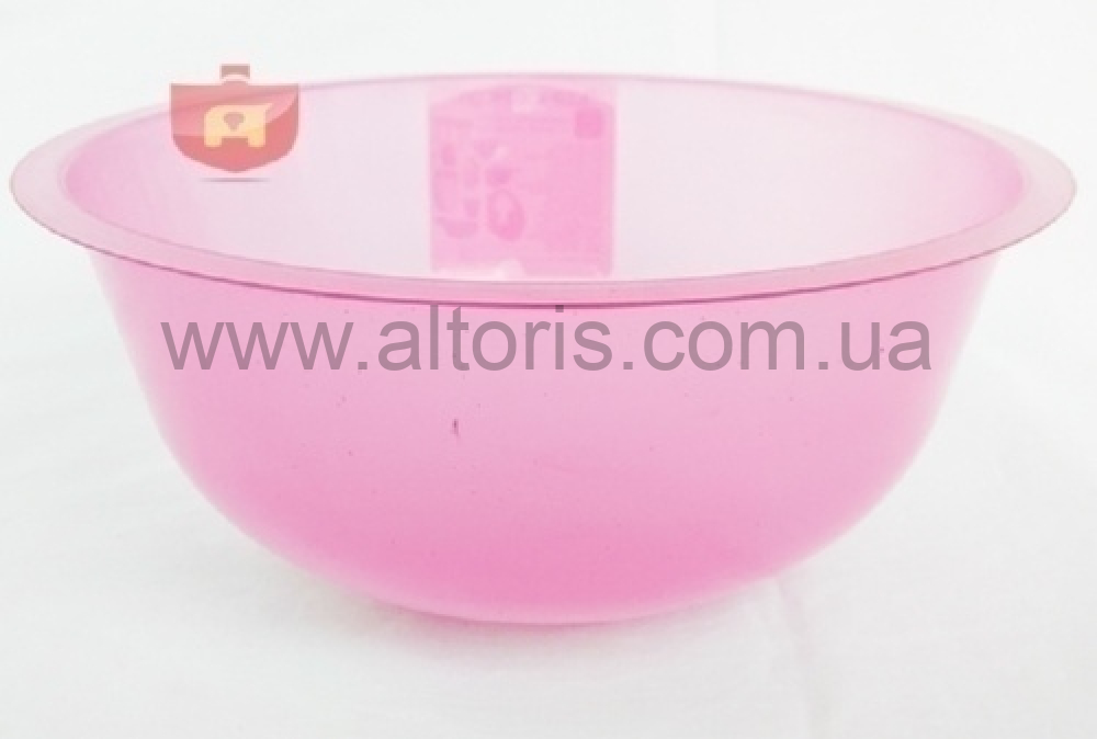 миска пластмассовая Консенсус - 2,5л (D210) Розовый