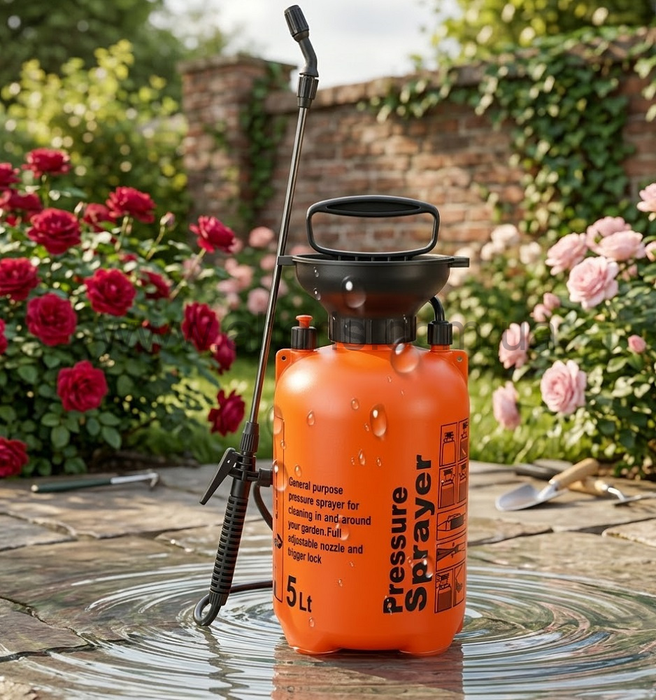 опрыскиватель PRC - 5л помаранчевий арт. SM-5L-R (PRC)