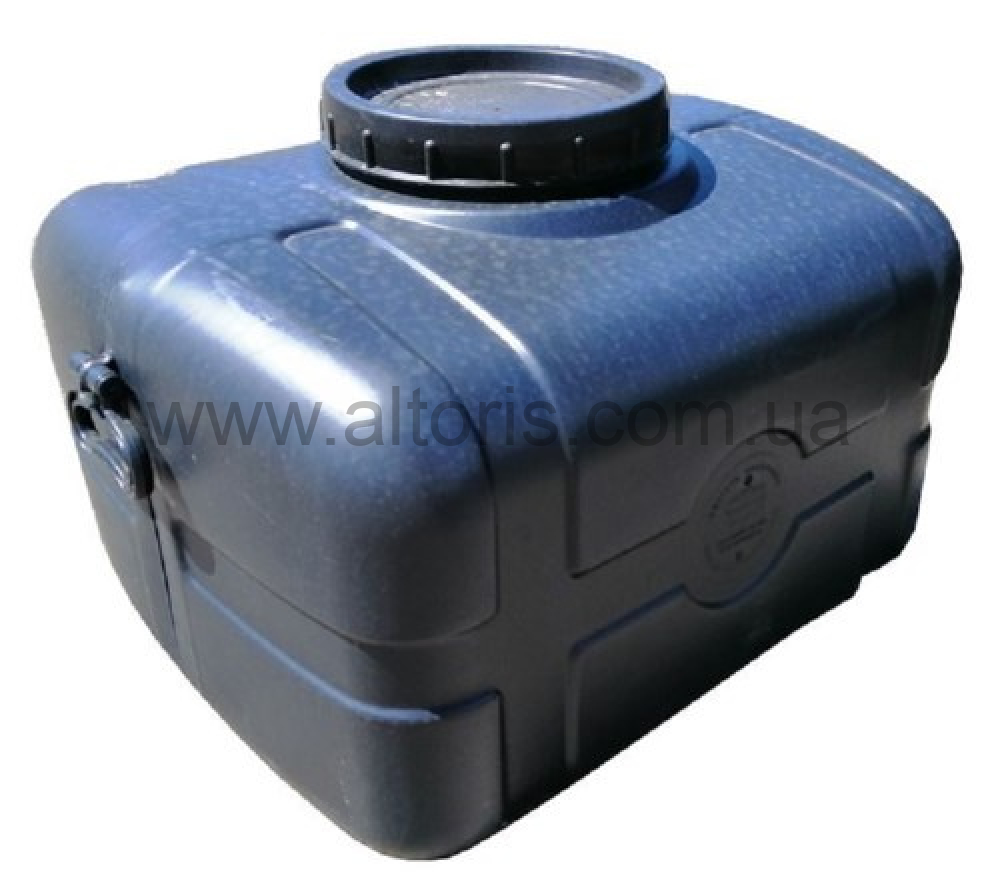 емкость техническая ЕВРО ПЛАСТ - 85л квадрат.черная