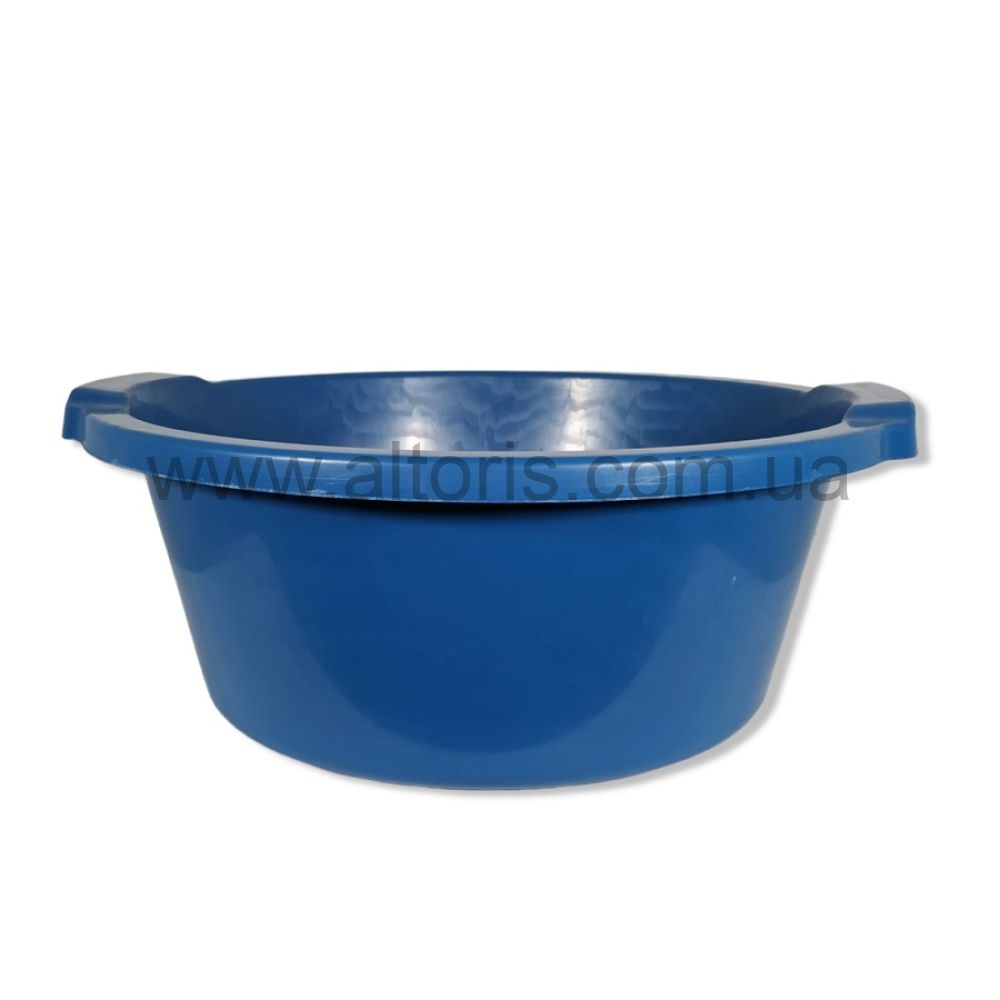 миска пластмассовая Полимерагро - 35л п/э Голубой