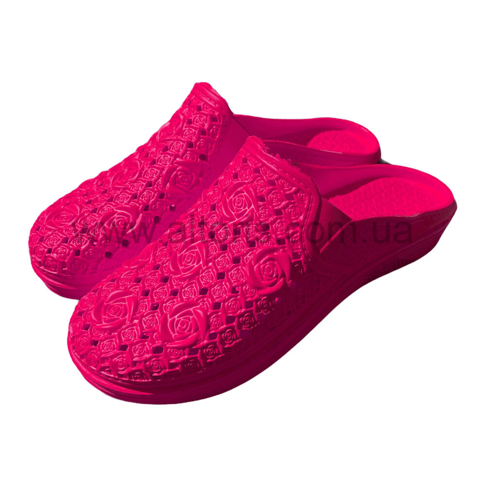 сабо женские - 027 малиновые 36-41 (6 пар)