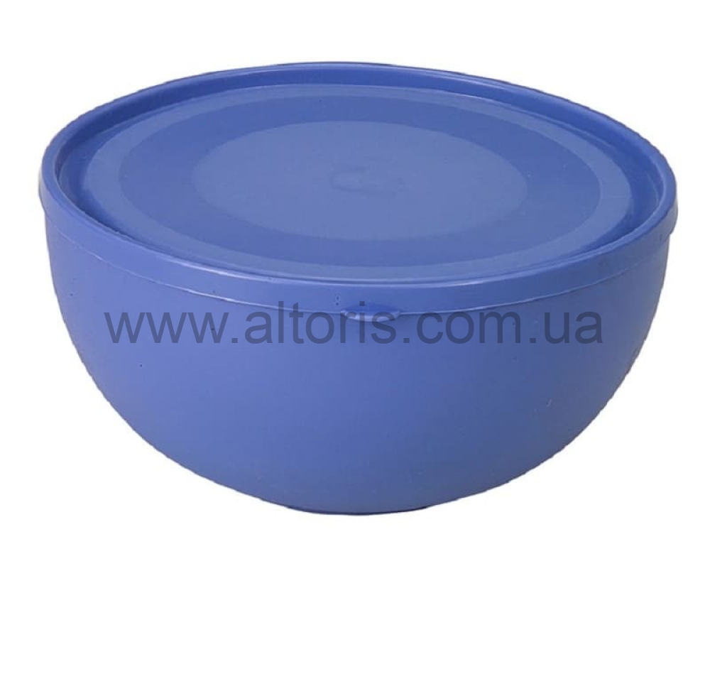 миска пластмассовая UCSAN - 2,5л с кр. 20,7 X 10,5 CM
