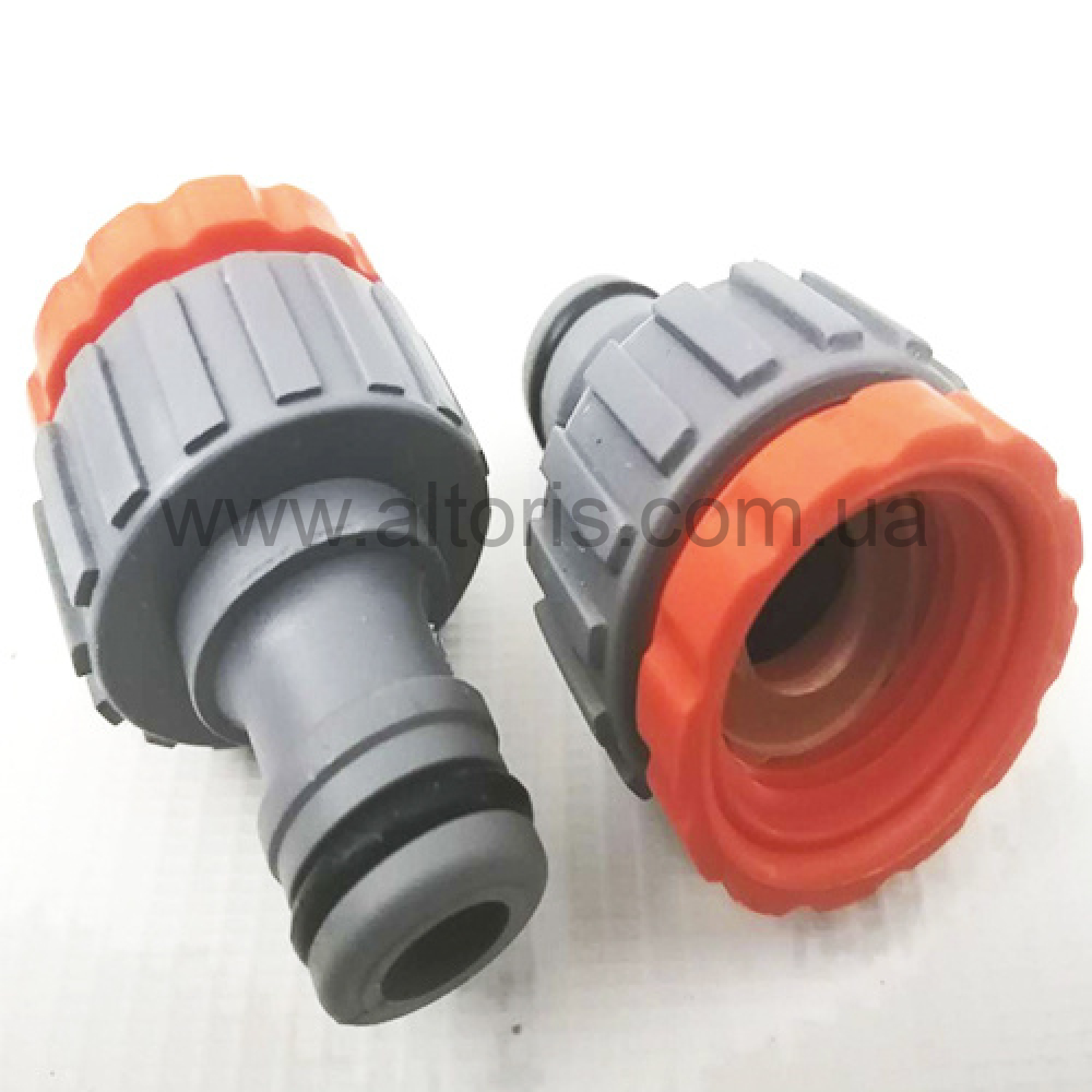 переходник  к поливочному шлангу SLD - адаптер универсальный 1/2"х3/4" ВР №105