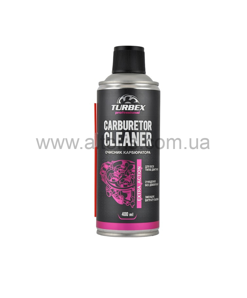очиститель TURBEX - 400 мл карбюратора CARBURETOR CLEANER