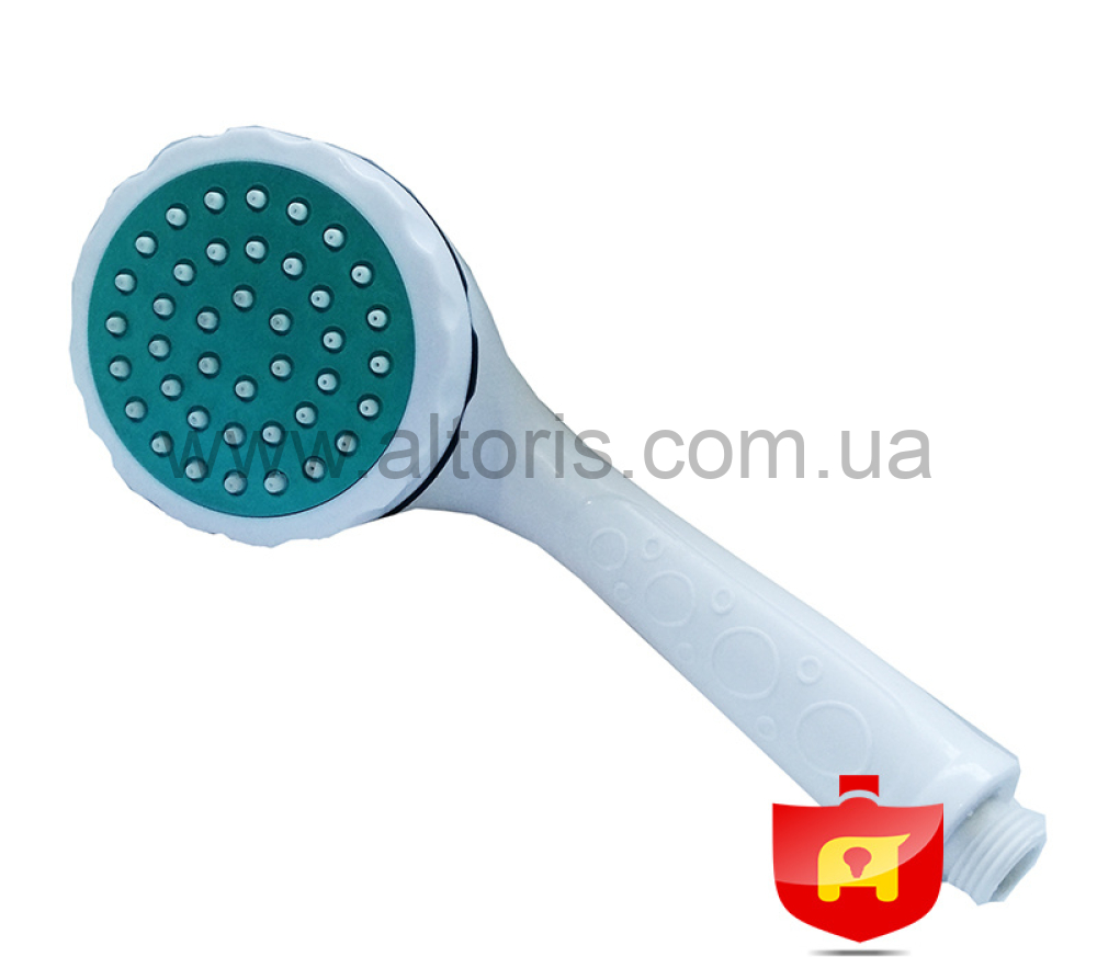 душ насадка на шланг смесителя PERFEKT - 170*75 white (136г)