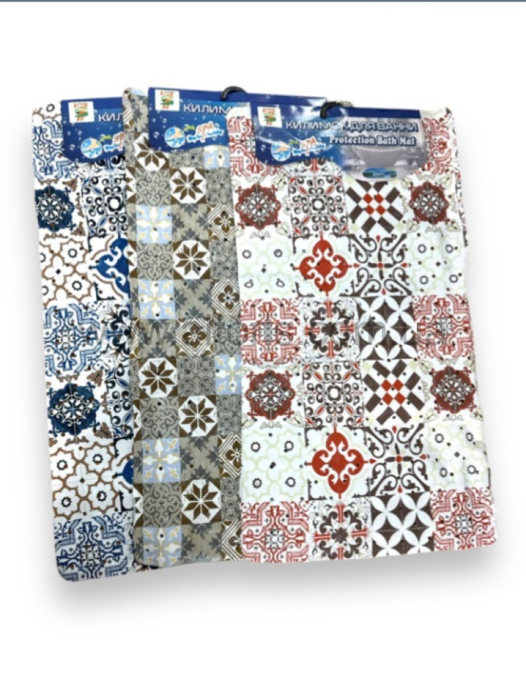 коврик для ванной комнаты NoBrand - ПВХ (37*67)см прямоуг. №A475