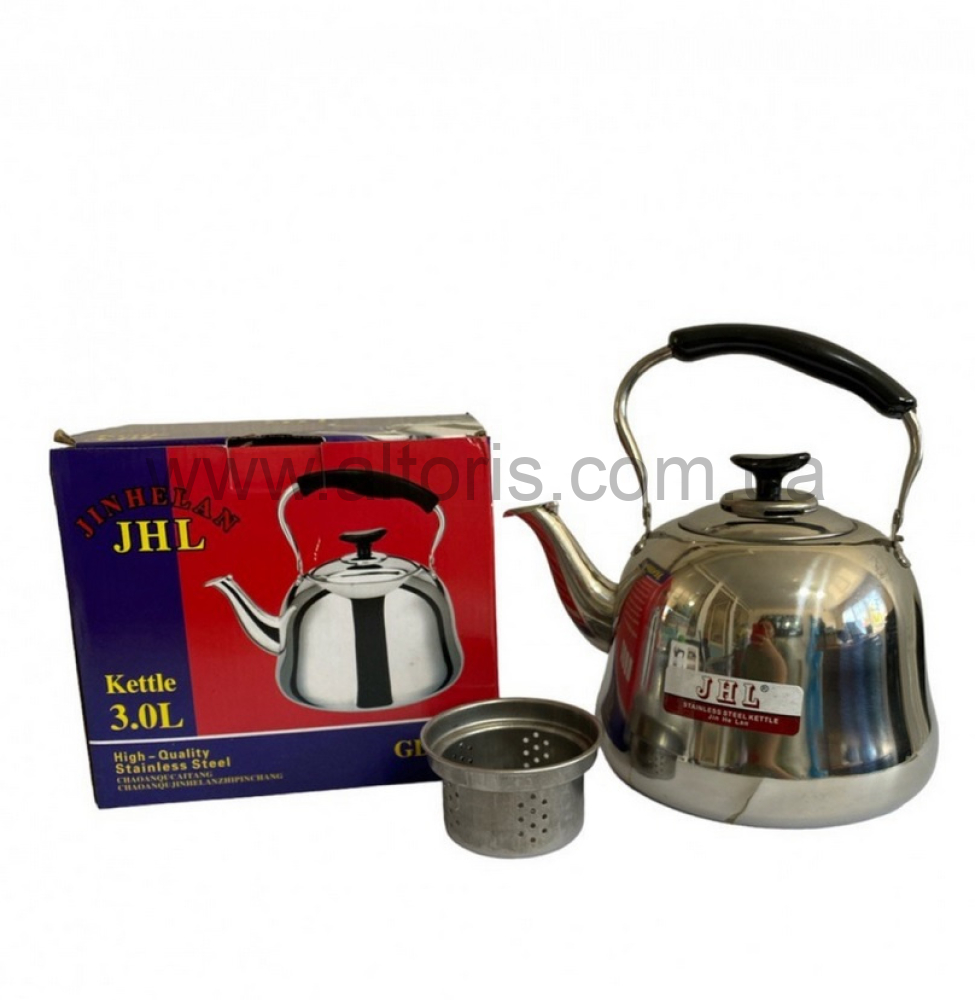 чайник нерж. сталь No Brand - 3,0л №SH-3,0