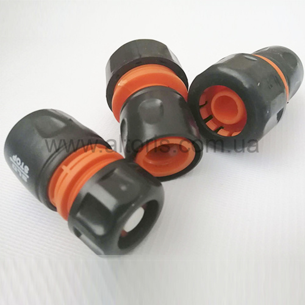коннектор  для шланга SLD - 1/2" с клапаном - быстросъем №117
