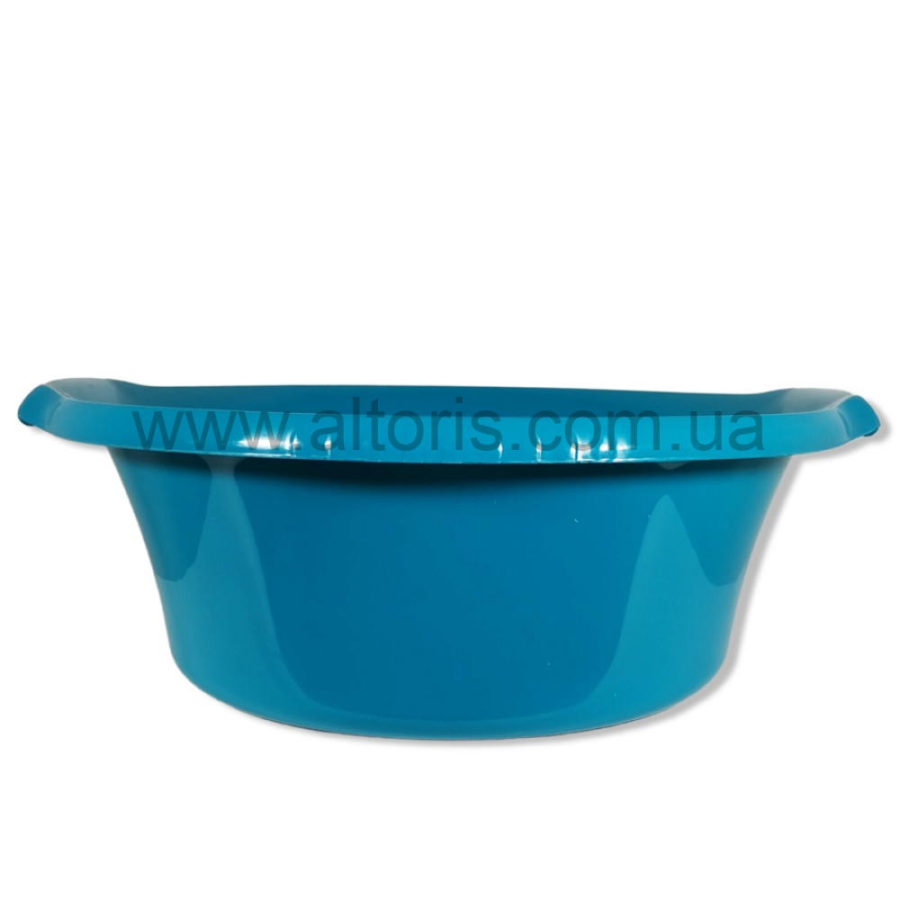 миска пластмассовая Полимерагро - 10л пищевая Бирюза