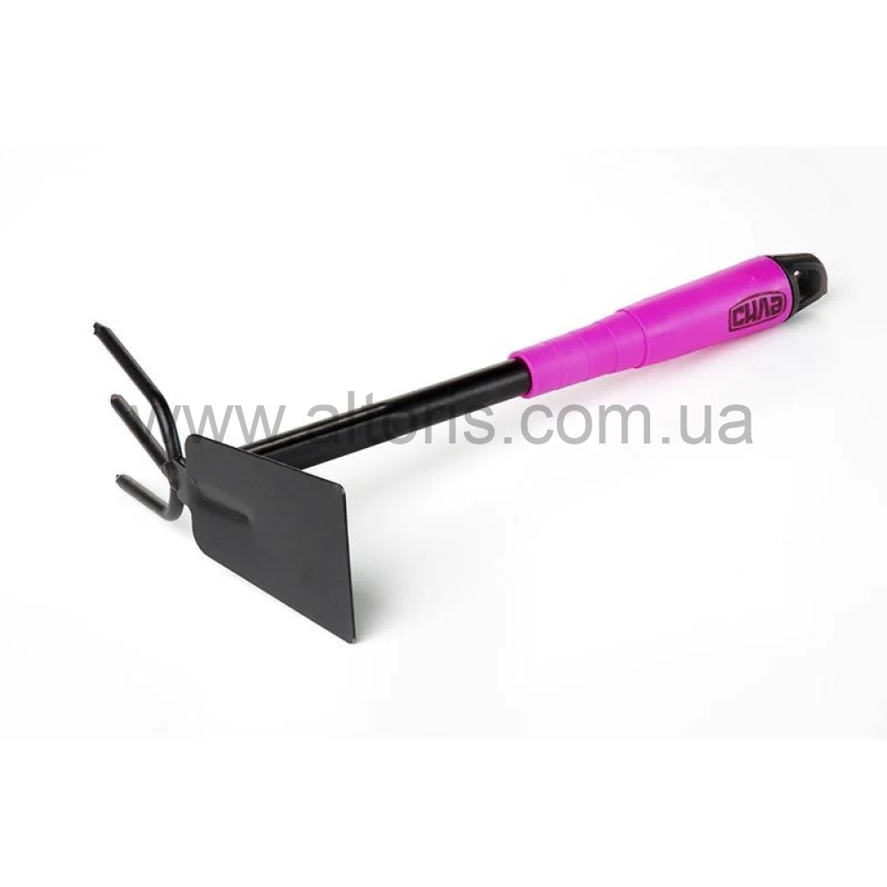 мотыжка с ручкой СИЛА  - комби с пласт.ручкой 550504