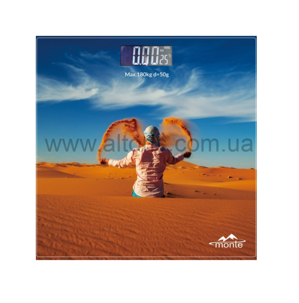 весы напольные MONTE - 180 кг 6013-4 MT