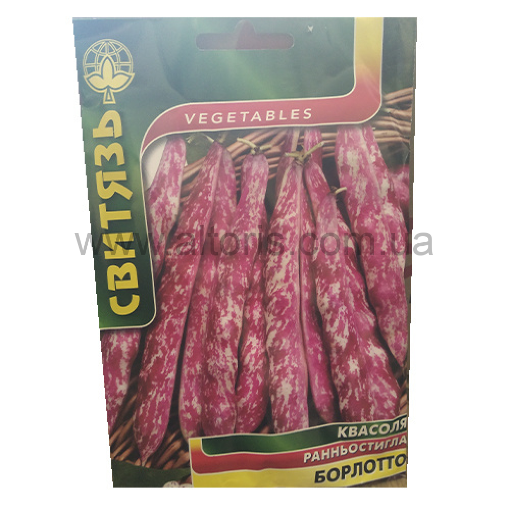 семена Фасоль  - Борлотто,20г Свитязь