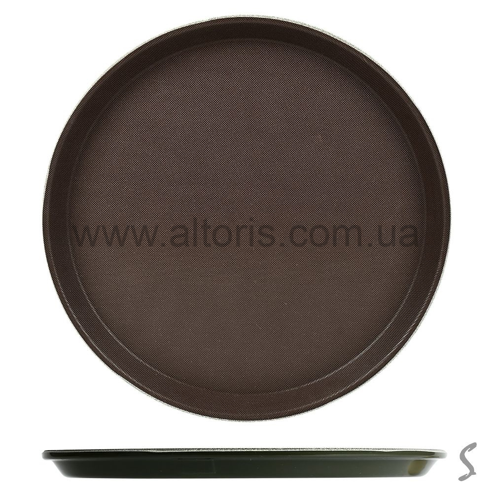поднос STENSON - пластик "Antislip" d28см R93017-S