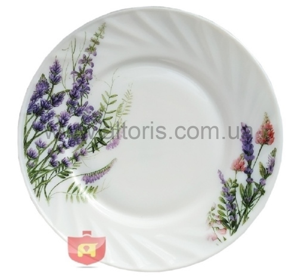 тарелка мелкая стеклокерамика Lumines - №7,5 Лаванда 6808/ S