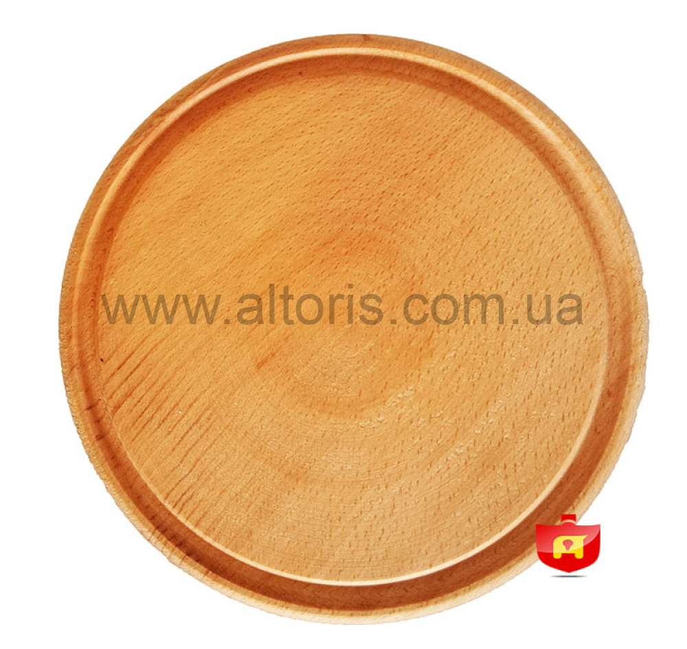 доска разделочная дерево - Д=24 для пиццы