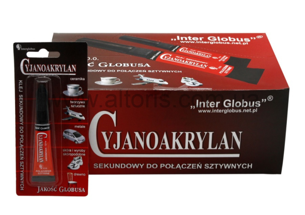 клей "Секунда" interglobus - красный 2гр