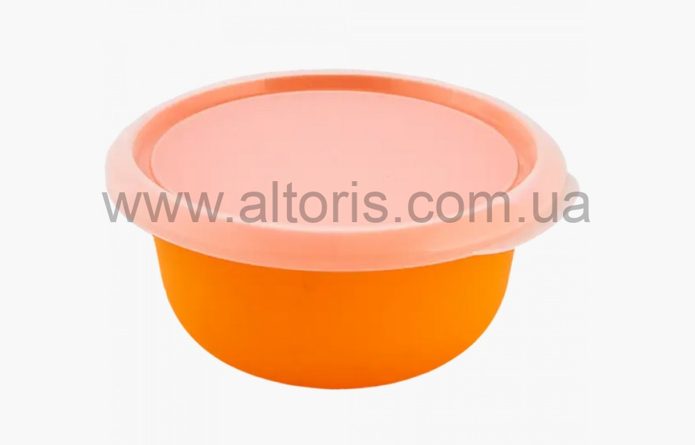 миска пластиковая с крышкой  Алеана  - 2,75 л.
