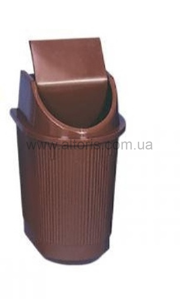 ведро 11л с клапаном Консенсус - коричневое