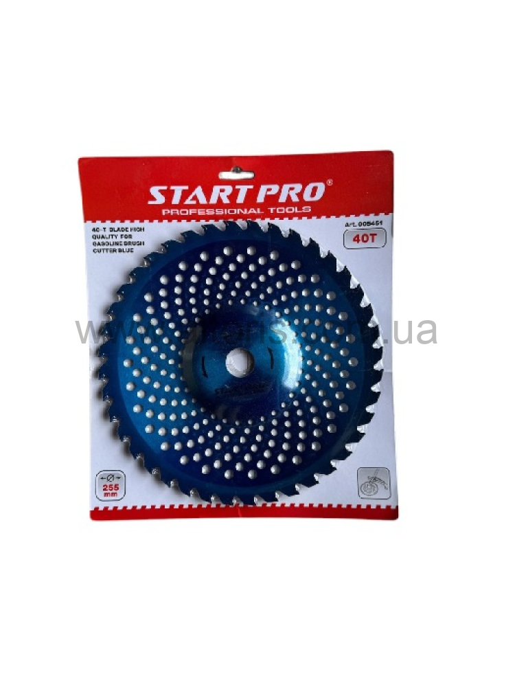 нож для триммера START PRO - 40 Т победит  выгнутый Синий