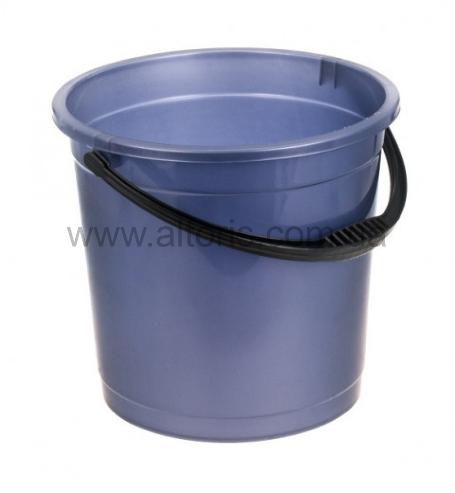 ведро пластмассовое R-Plastic - 10 л фиолетовое
