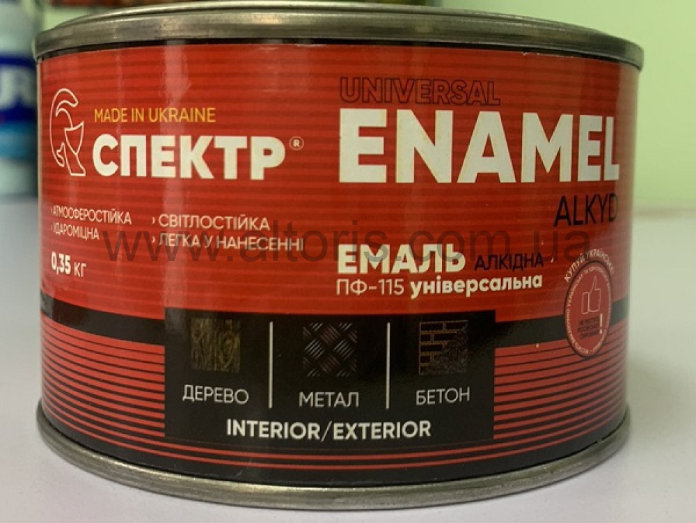 ПФ-115 "UNIVERSAL "  0,35 кг Спектр - светло-голубая