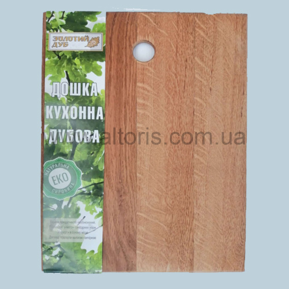 доска разделочная \дуб  - прямоугольная 250х350 мм