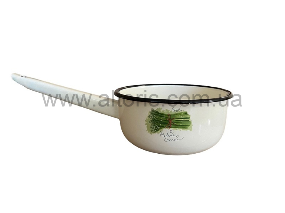 ковш эмаль НМ 1,5л/2 21082/2 - Спаржа (молочная)