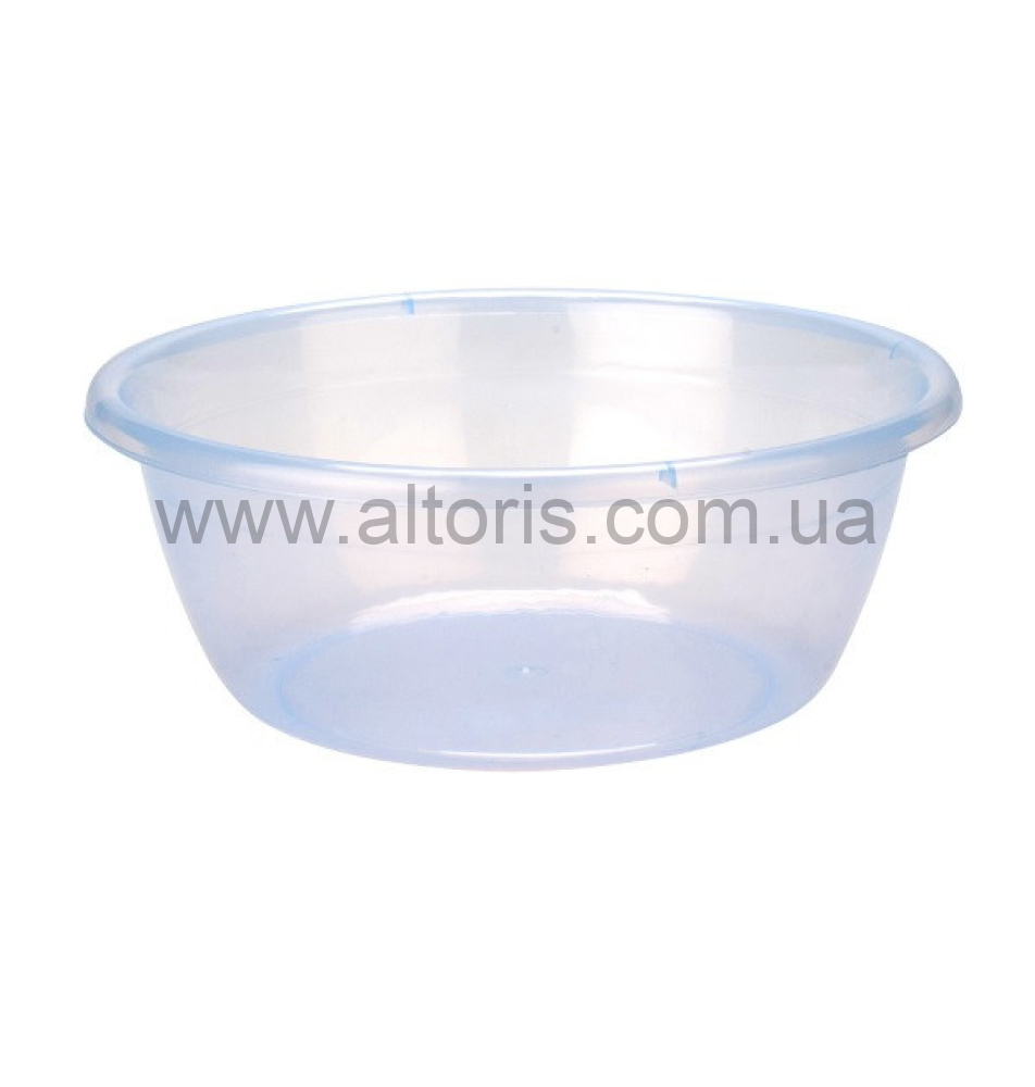 миска пластмассовая прозрачная R-Plastic - 10 л Микс