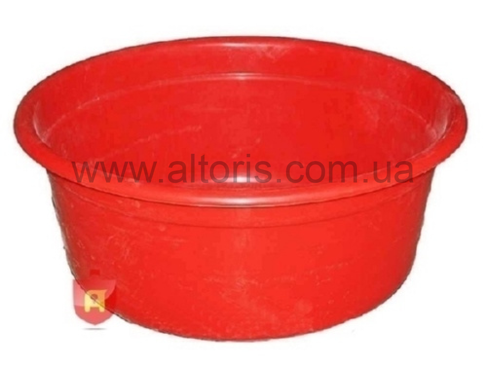 таз для стирки пластмассовый Консенсус - красный