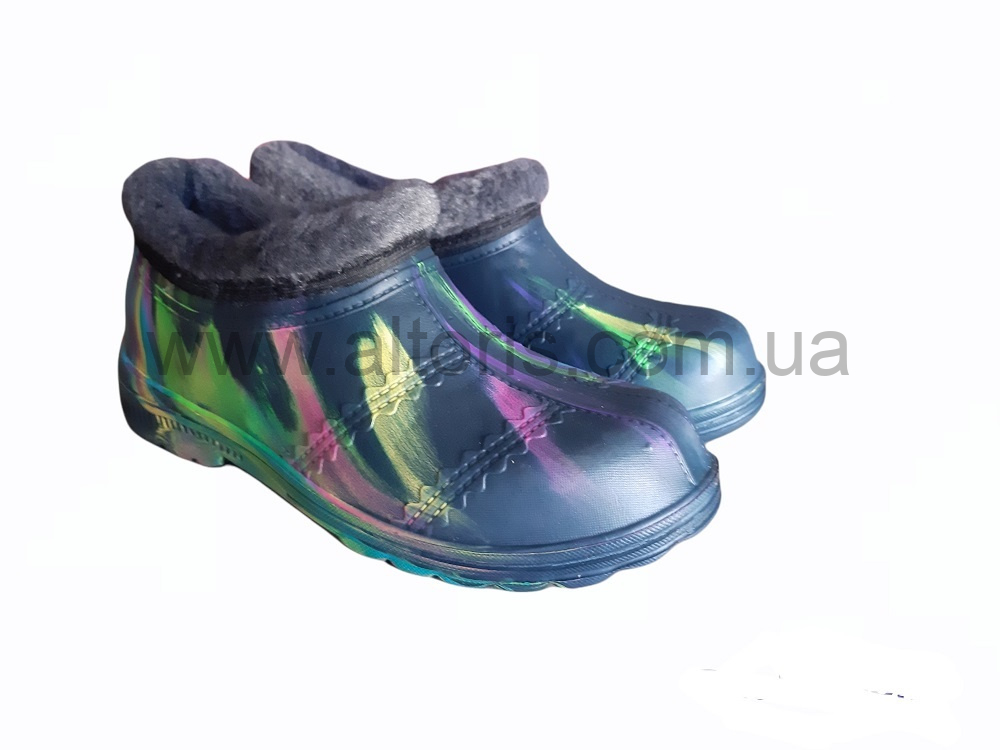 галоши женские - 65 Б р.36-41 (6пар) теплые попугай